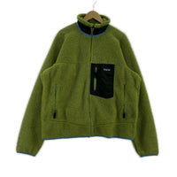 ジャケット 06s クラシックレトロX フリースジャケット 黄緑 L L グリーン