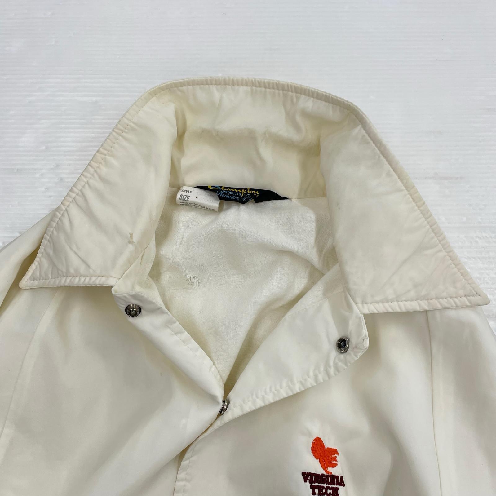 ジャケット 70s スイングトップ 白 VIRGINIATECH ホワイト