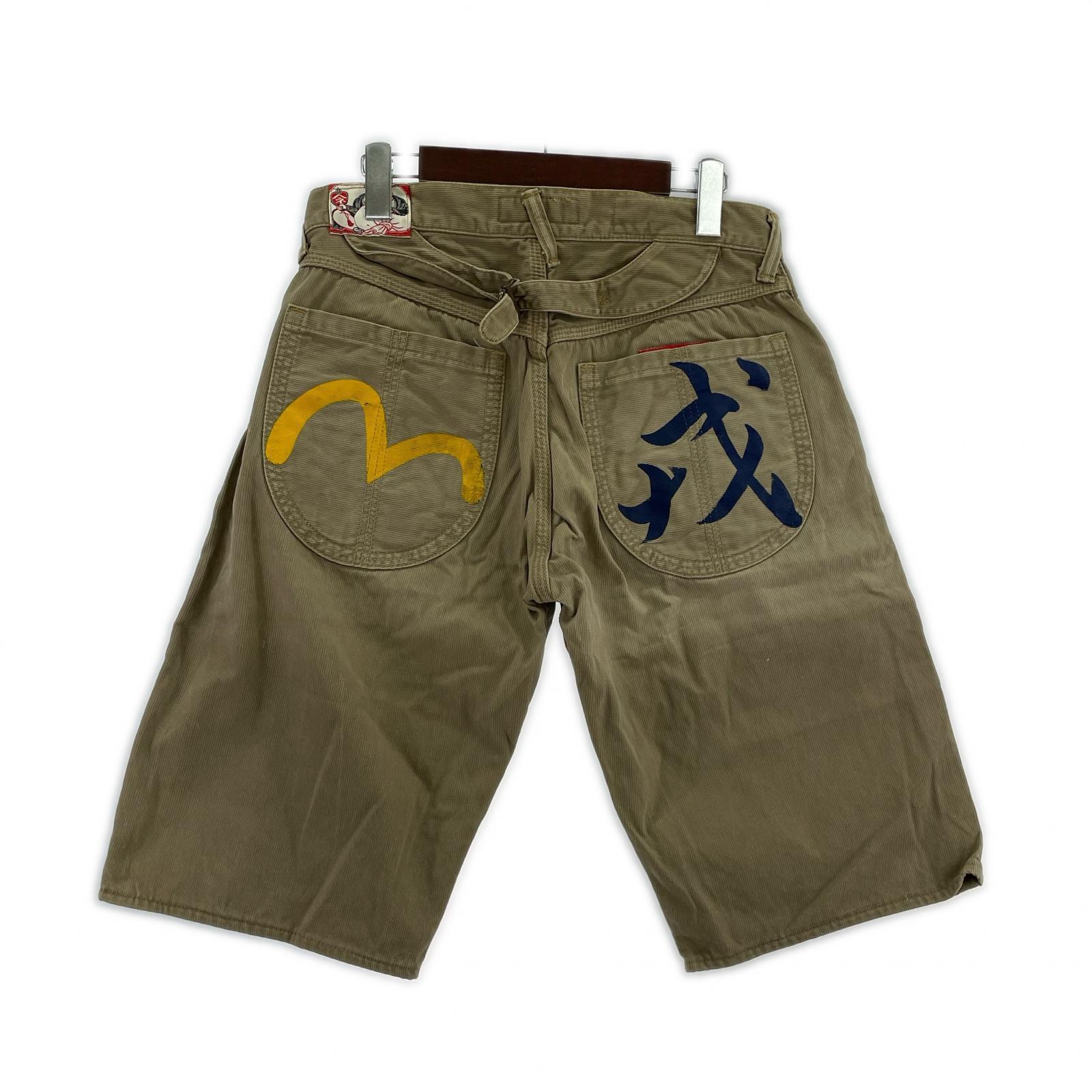 ショートパンツ YAMANE 戒 カモメ ベージュ (32) 32 ベージュ