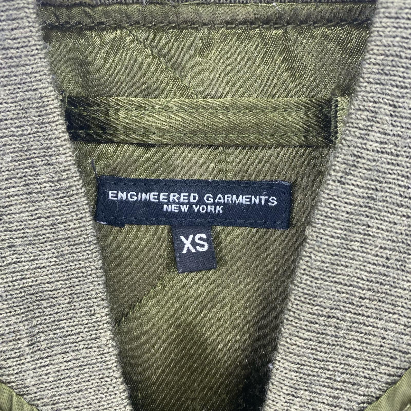 ジャケット Engineered Garments Aviator Jacket アビエータージャケット XS カーキ カーキ