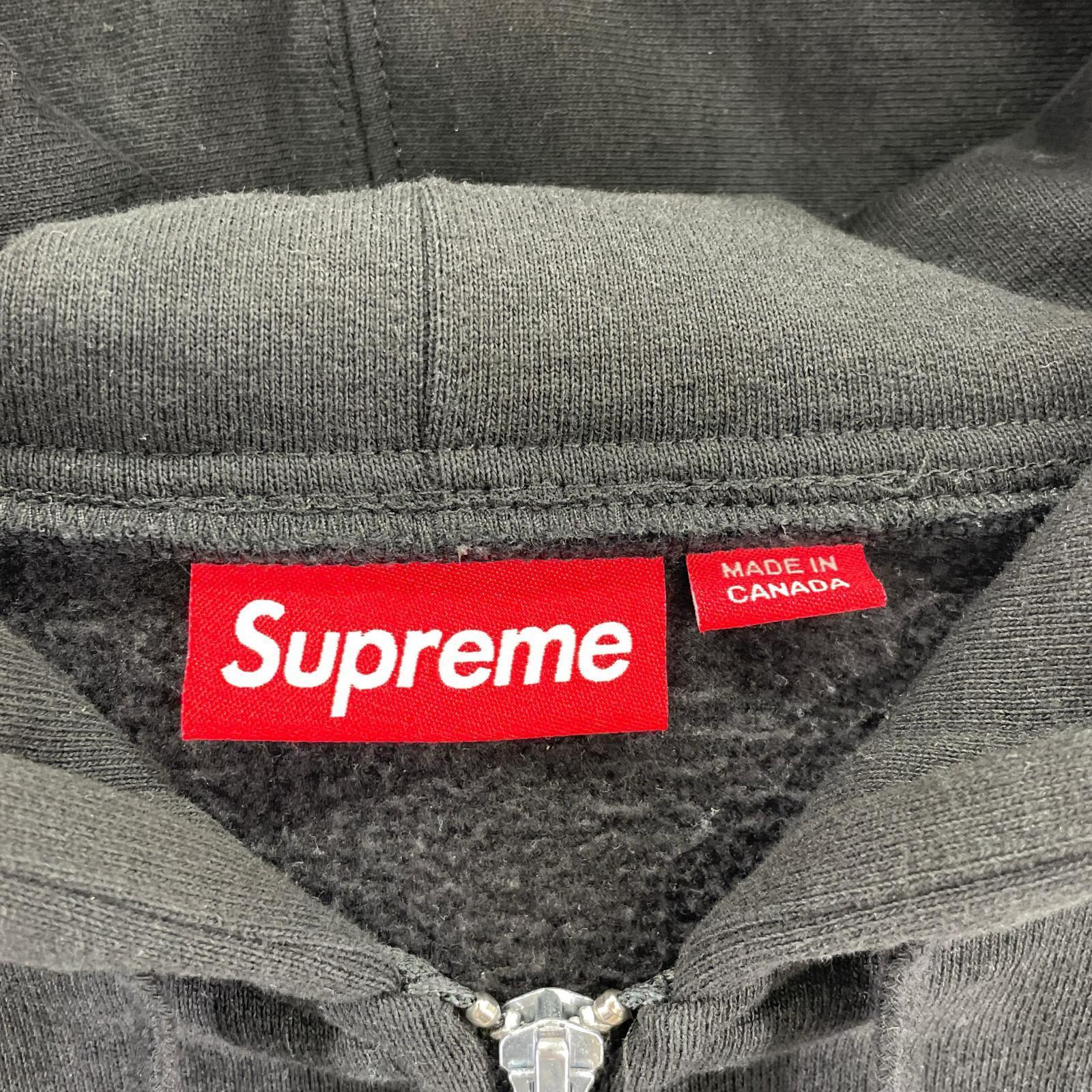 パーカー Supreme 24AW S Logo Zip Up Hooded Sweatshirt XL 黒 ブラック
