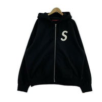 パーカー Supreme 24AW S Logo Zip Up Hooded Sweatshirt XL 黒 ブラック