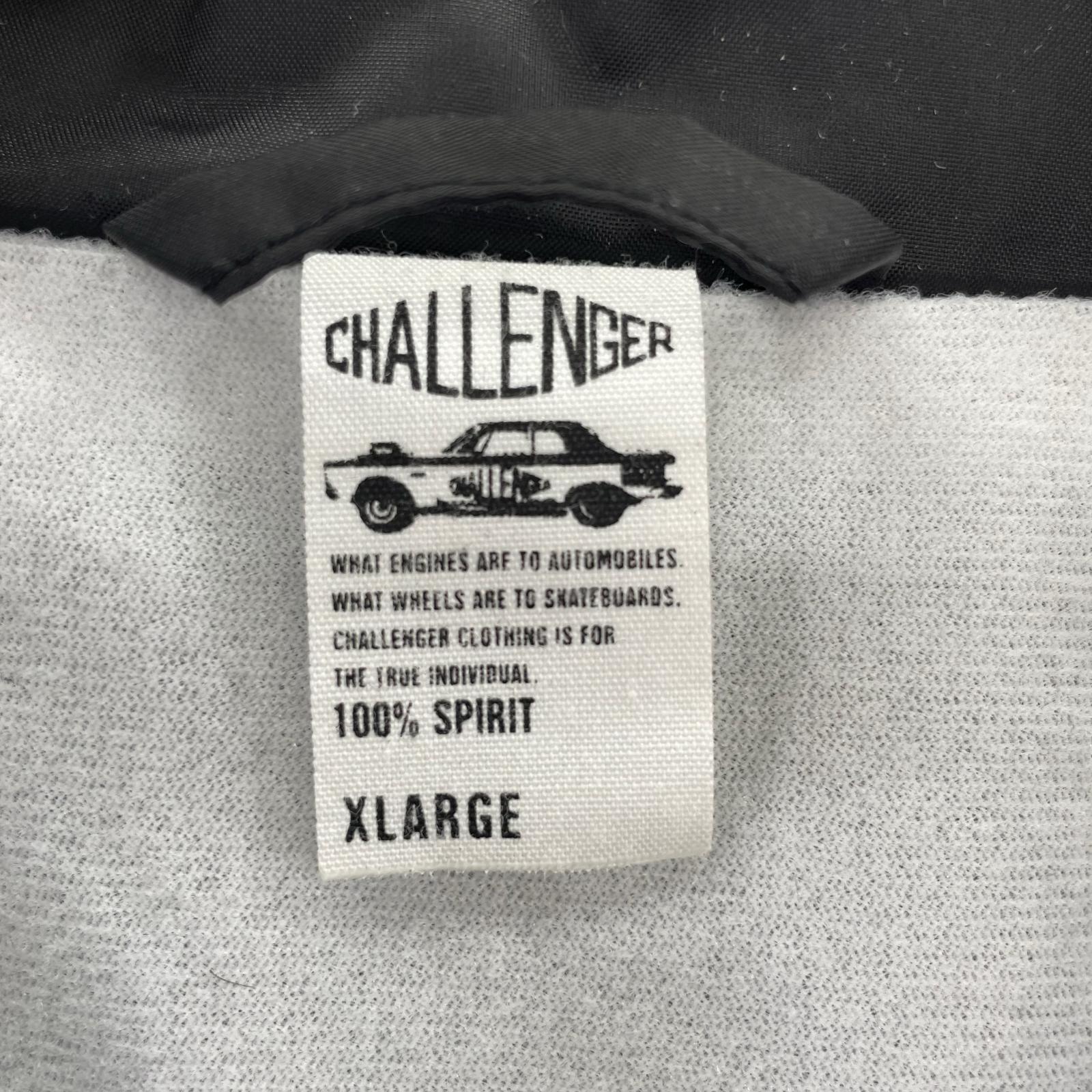 ジャケット CHALLENGER 24AW OVAL EAGLE COACH JACKET コーチジャケット XL 黒 ブラック