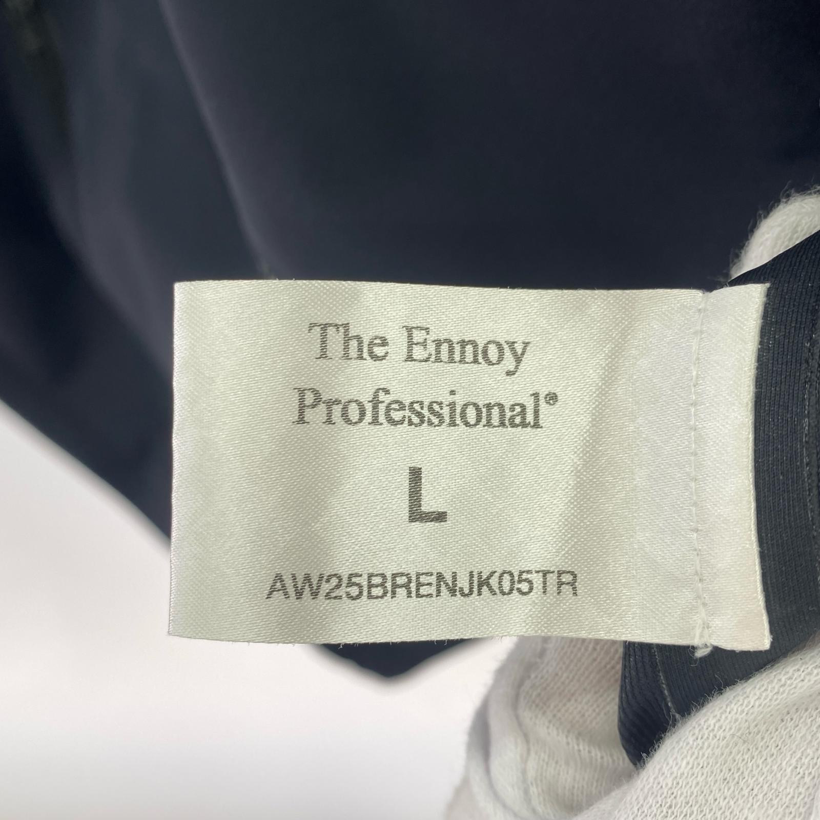 マウンテンパーカー the ennoy professional ナイロンジャケット (L) L ブラック
