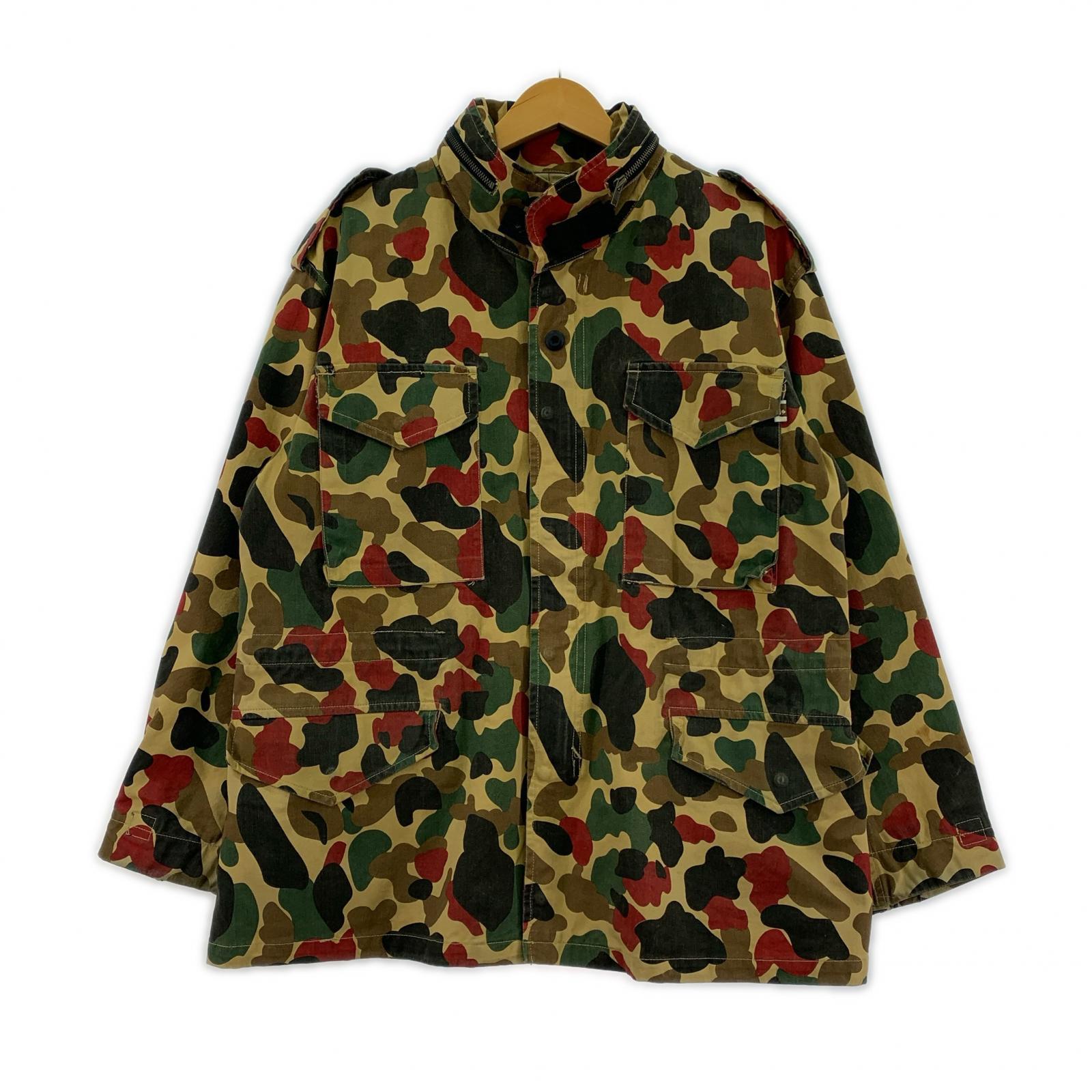 ジャケット 90s BAPE M-65 アルペンカモ柄 フィールドジャケット (M) M