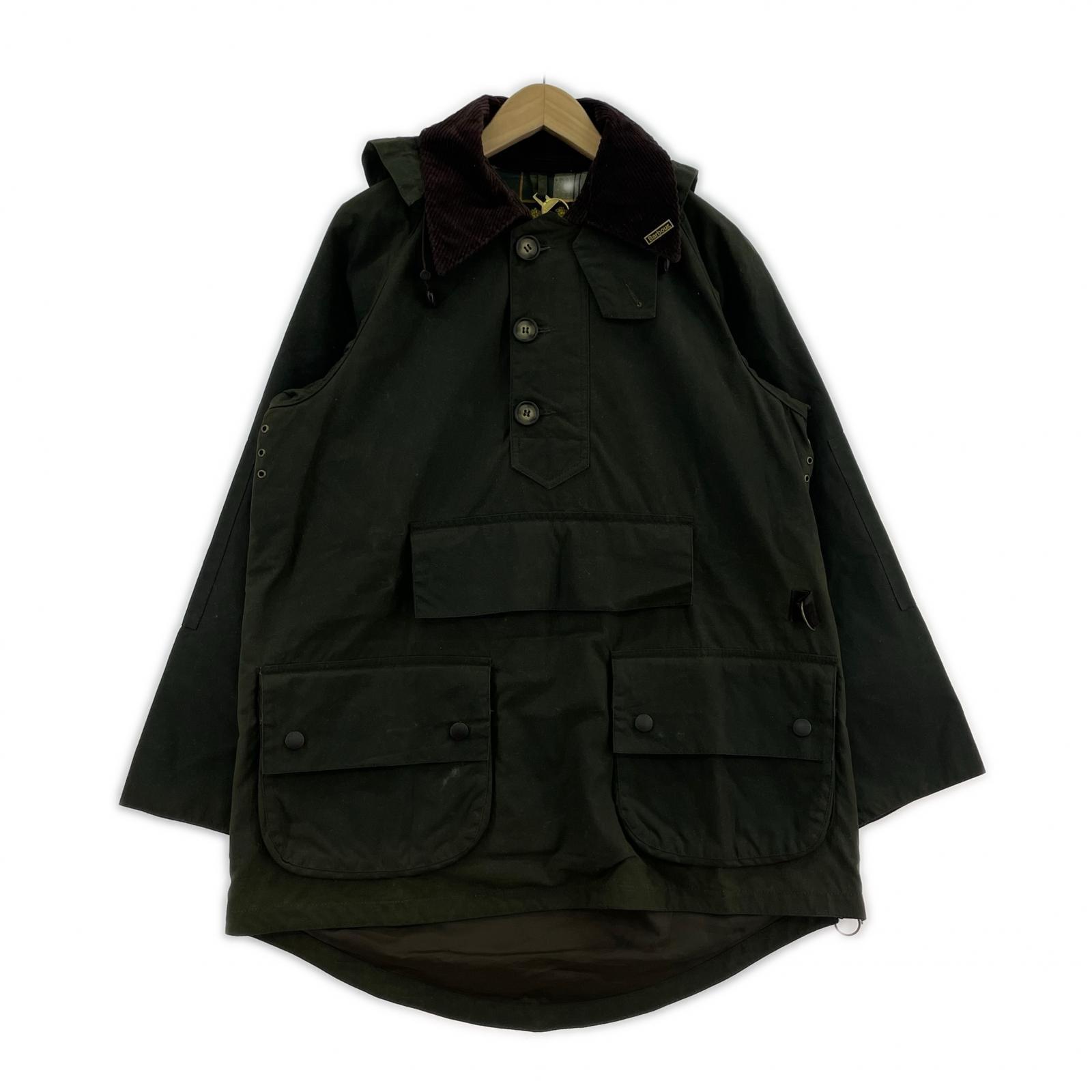 ジャケット Barbour ロングショアマン カーキ(36) 36 カーキ
