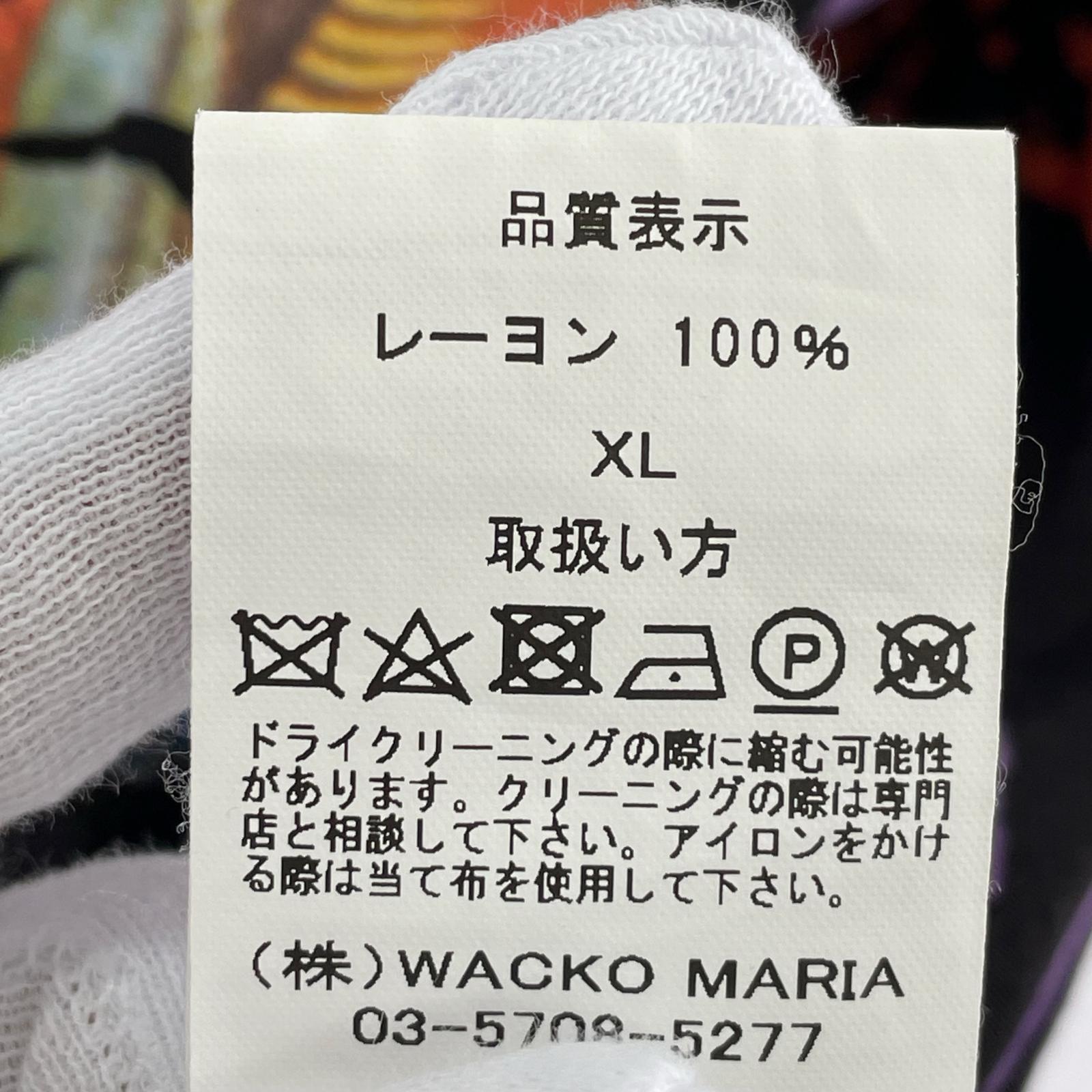 半袖シャツ ×BUDSPOOL レーヨンアロハシャツ マルチカラー