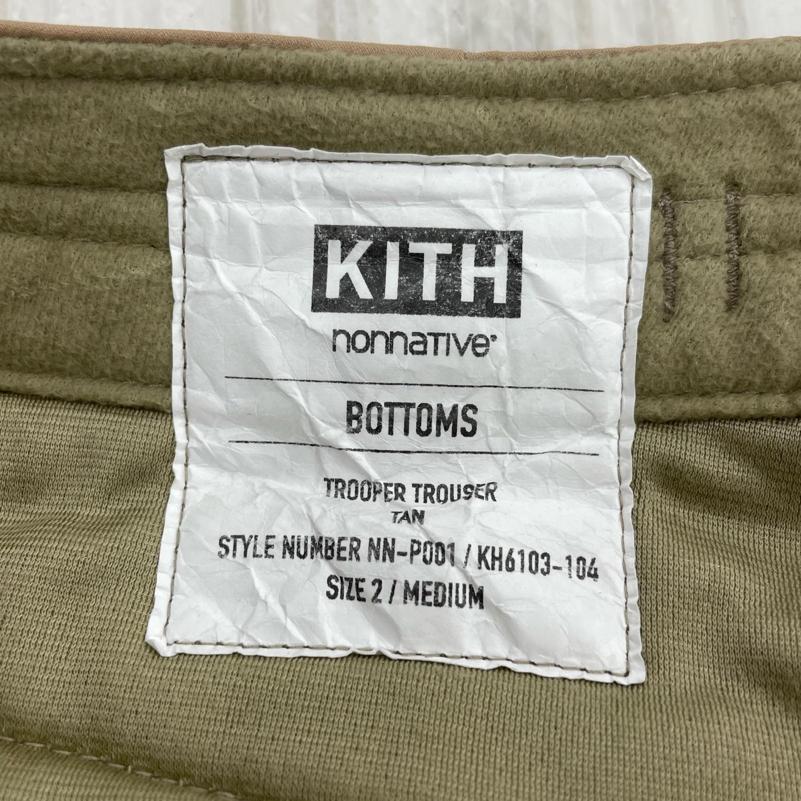 パンツ nonnative ×KITH TROOPER TROUSER NN-KITH-P001 ベージュ (2) M ベージュ