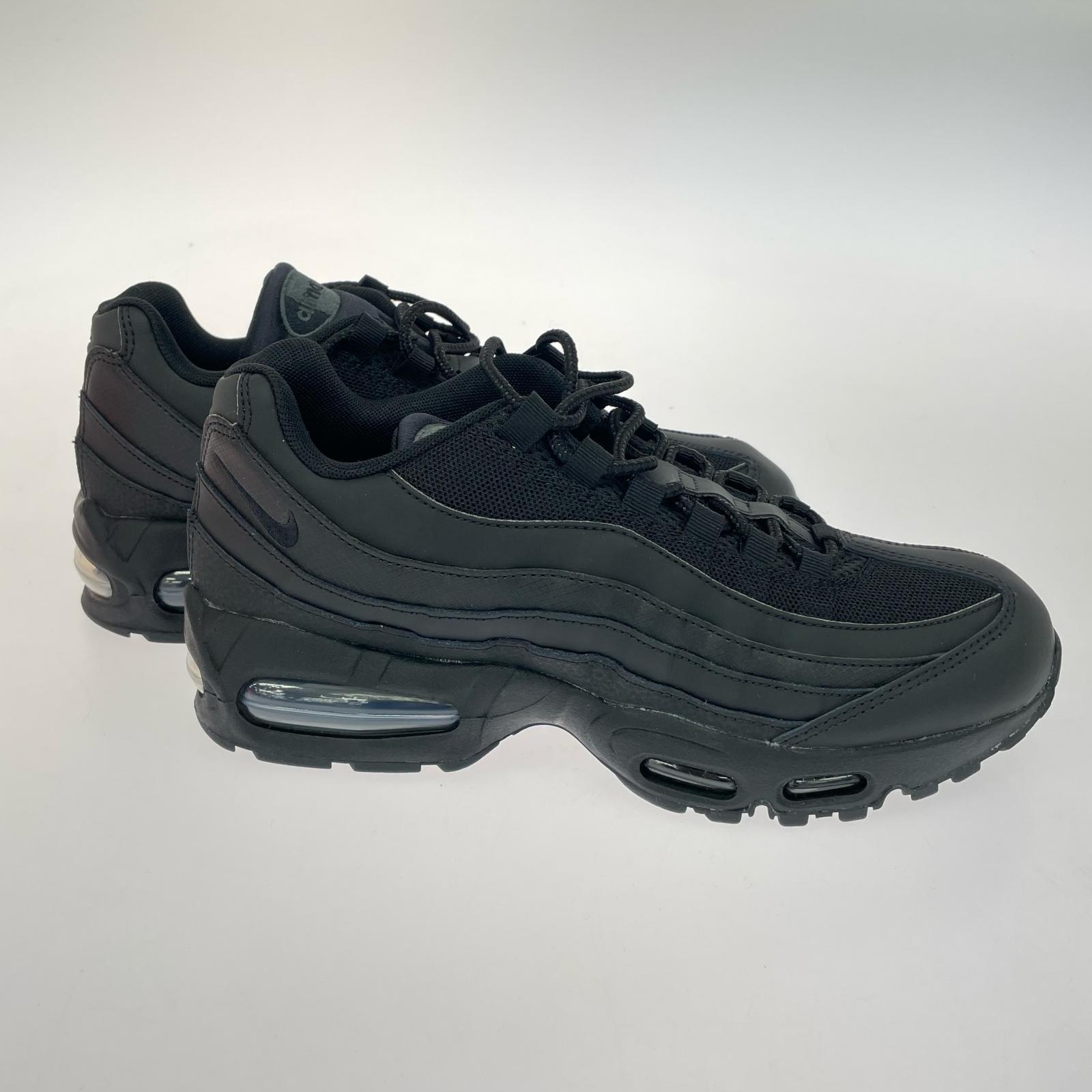 スニーカー AIR MAX 95 BIG BUBBLE TRIPLE BLACK 26.5 26.5cm (US8 1/2 UK8 EU43) ブラック