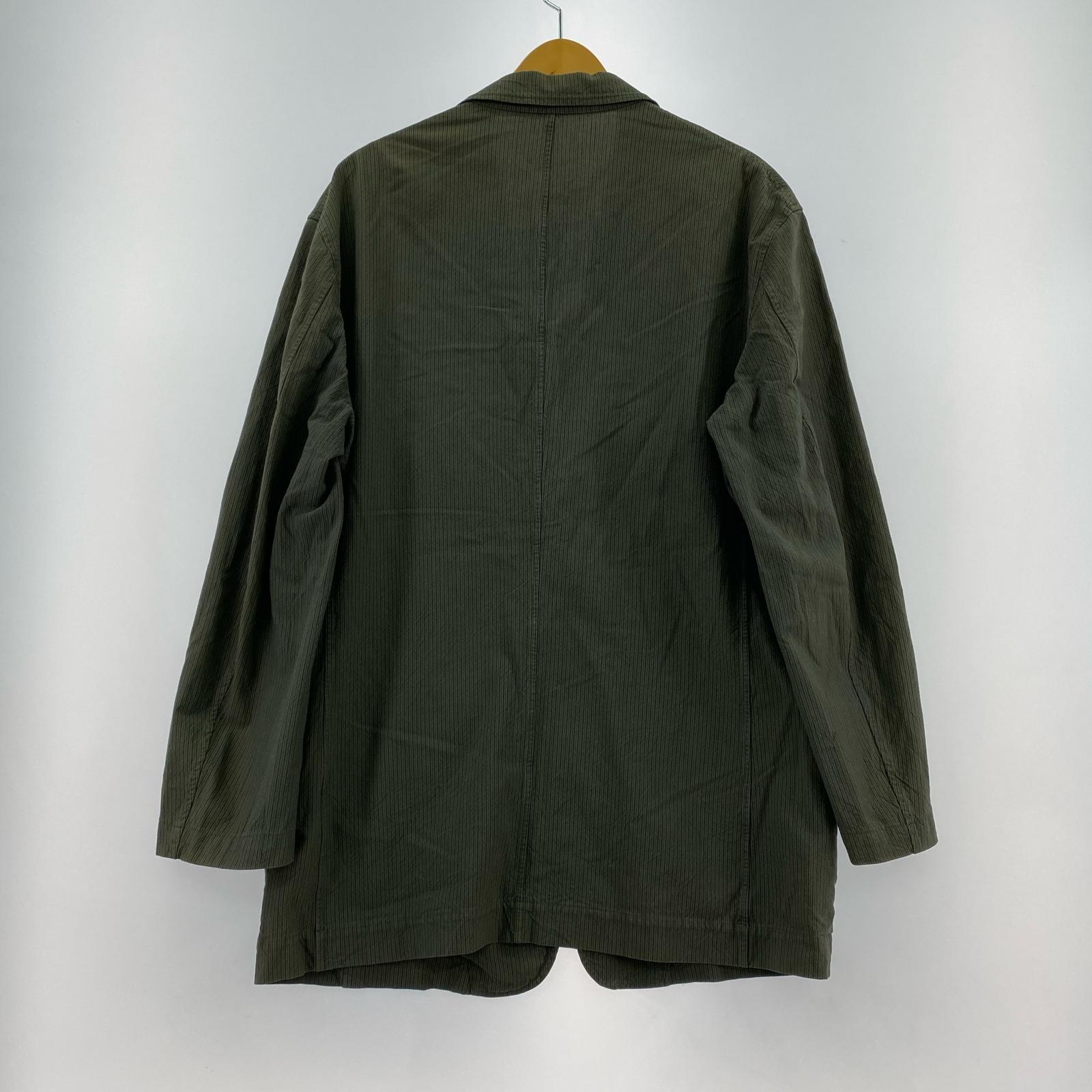 テーラードジャケット ISSEY MIYAKE ストライプ 2Bジャケット 2 グレー 2