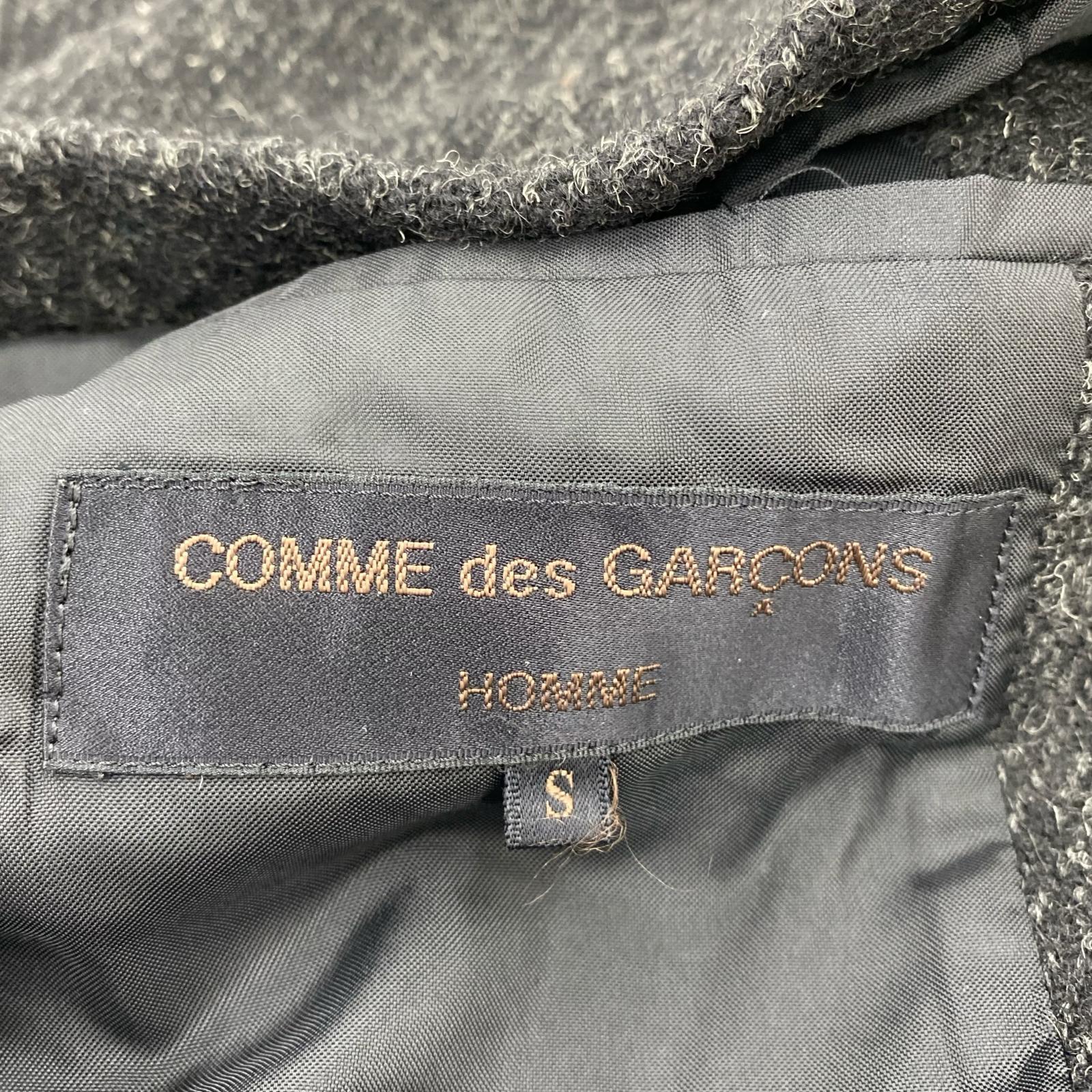 ジャケット COMME des GARCONS HOMME 80s デカオム ツイードジャケット S グレー S グレー