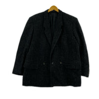 ジャケット COMME des GARCONS HOMME 80s デカオム ツイードジャケット S グレー S グレー