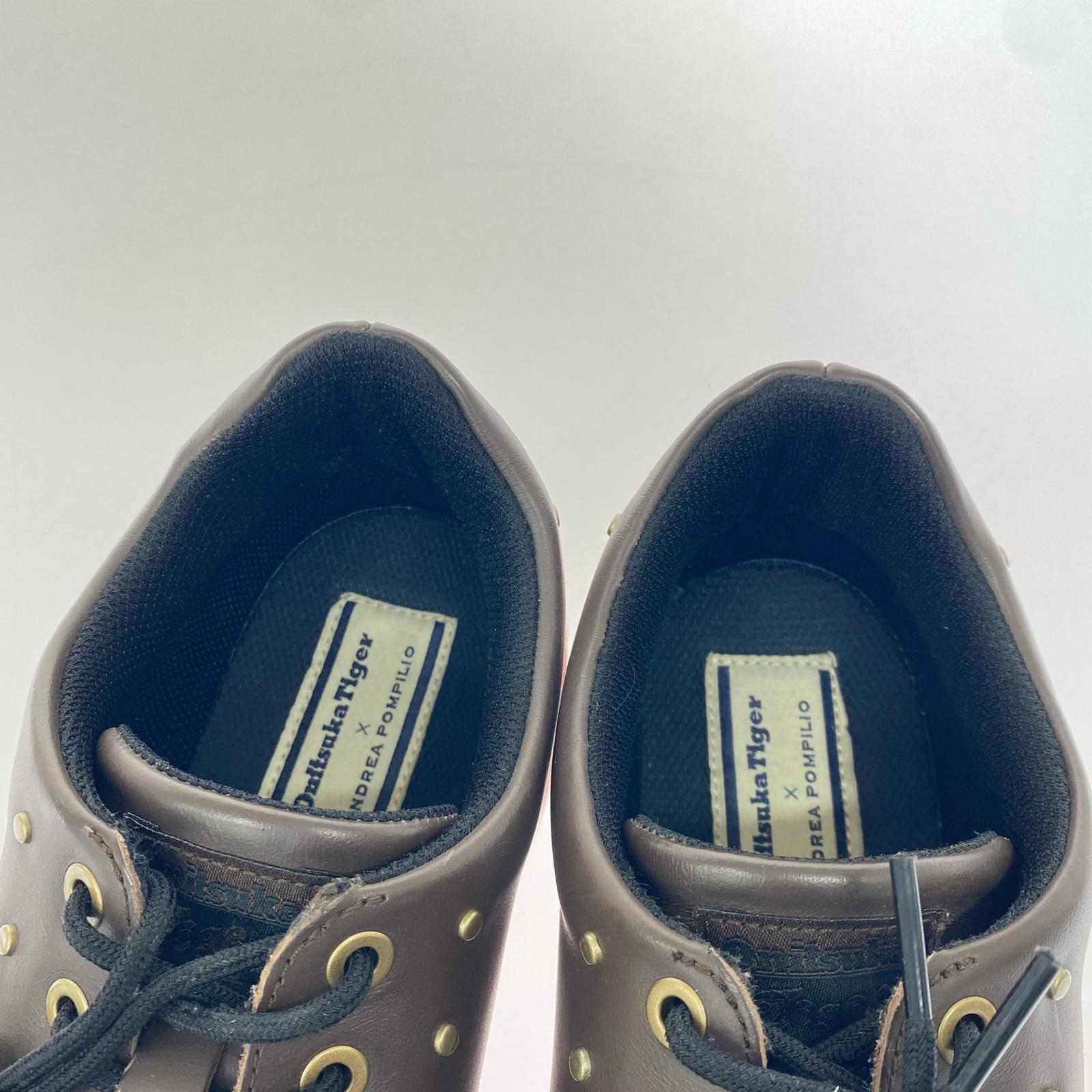 シューズ ×ANDREA POMPILIO MNR MOCCASIN AP 27.5cm (US9 1/2 UK9 EU45) ブラウン
