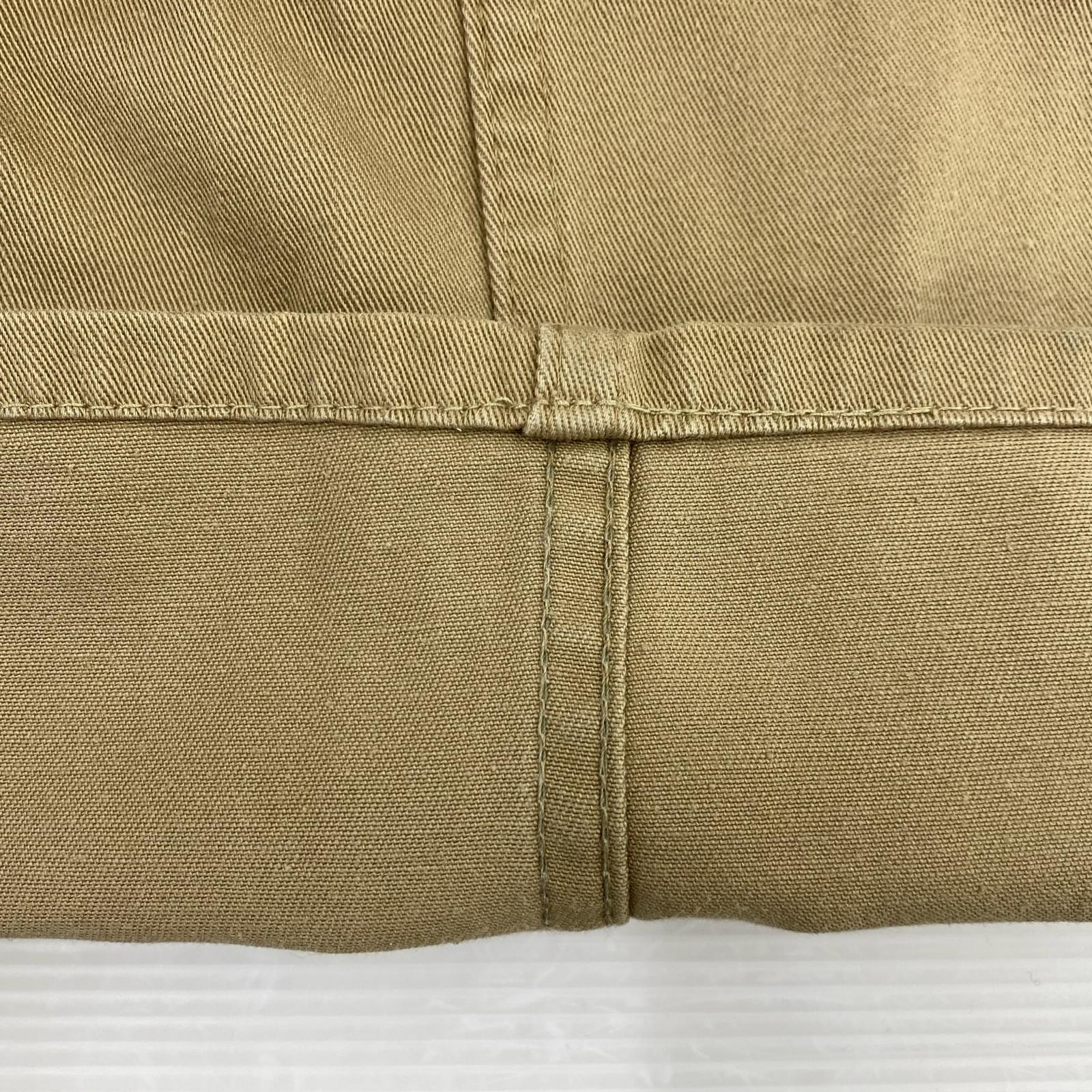 デニムパンツ ボタン裏28 42TALON ベージュ ベージュ