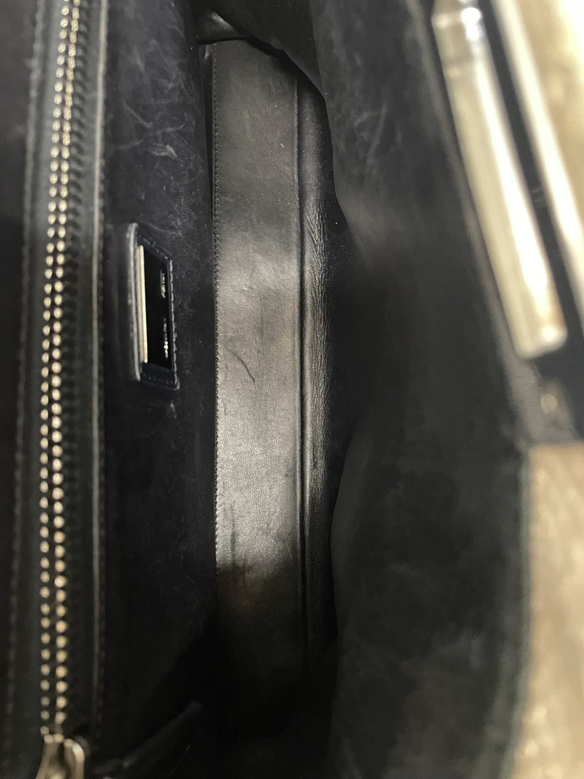 FENDI パイソン ピーカブー 2WAYバッグ ベージュ