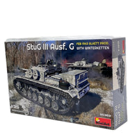 MintArt 1/35 Stug III Ausf.G ミニアート 1/35 III号突撃砲G型 1943年2月アルケット社製 w/冬季履帯 品番35362 プラモデル ミニアート(MiniArt)社 ミリタリープラモ