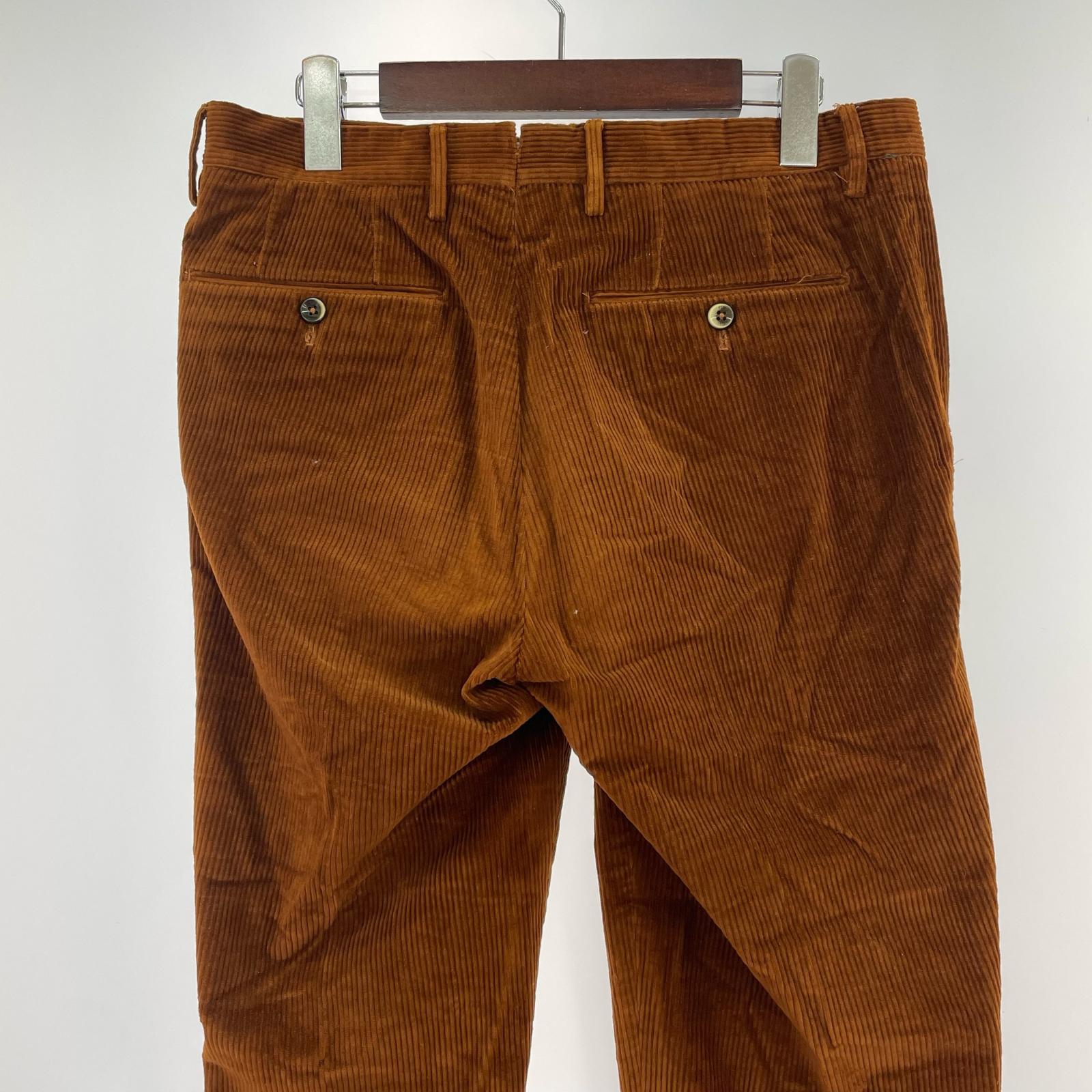 パンツ ストレッチパンツ コーデュロイ 46 ブラウン