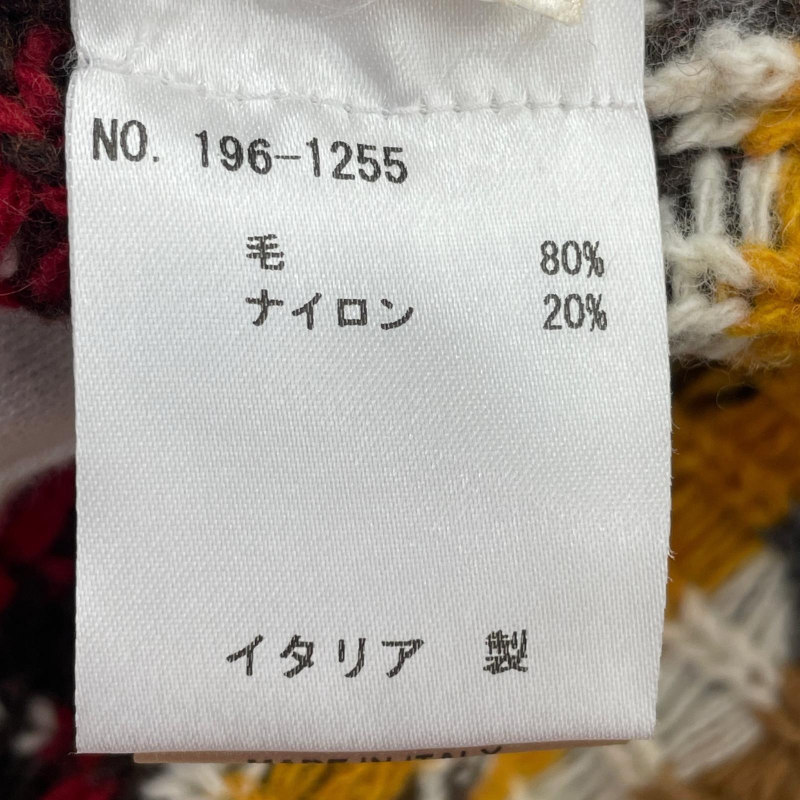 カーディガン Altea ショールカラー カーディガン フェアアイル柄 マルチカラー