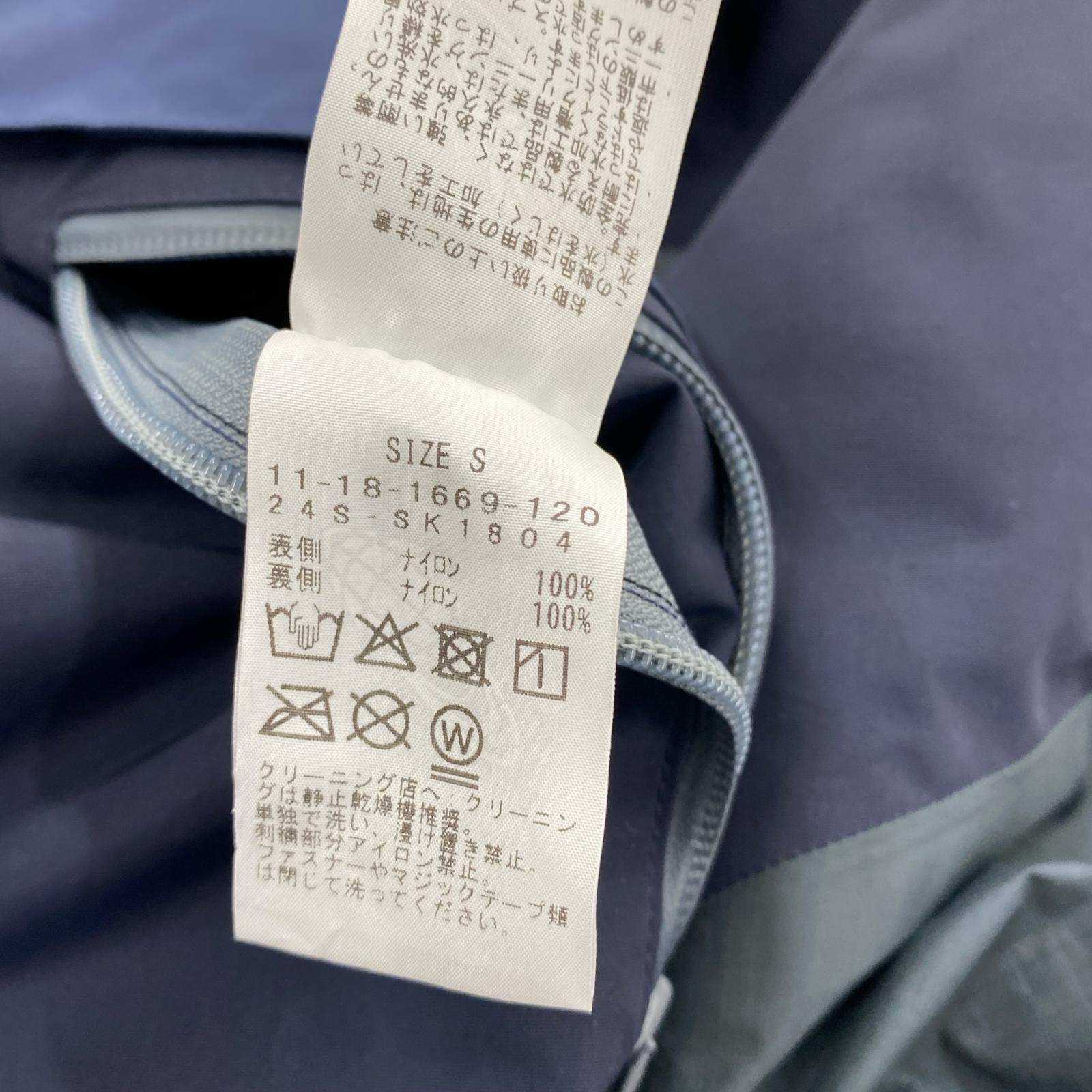 ジャケット SSZ 24ss EV TECH JACKET シェルジャケット BILL分 S ネイビー