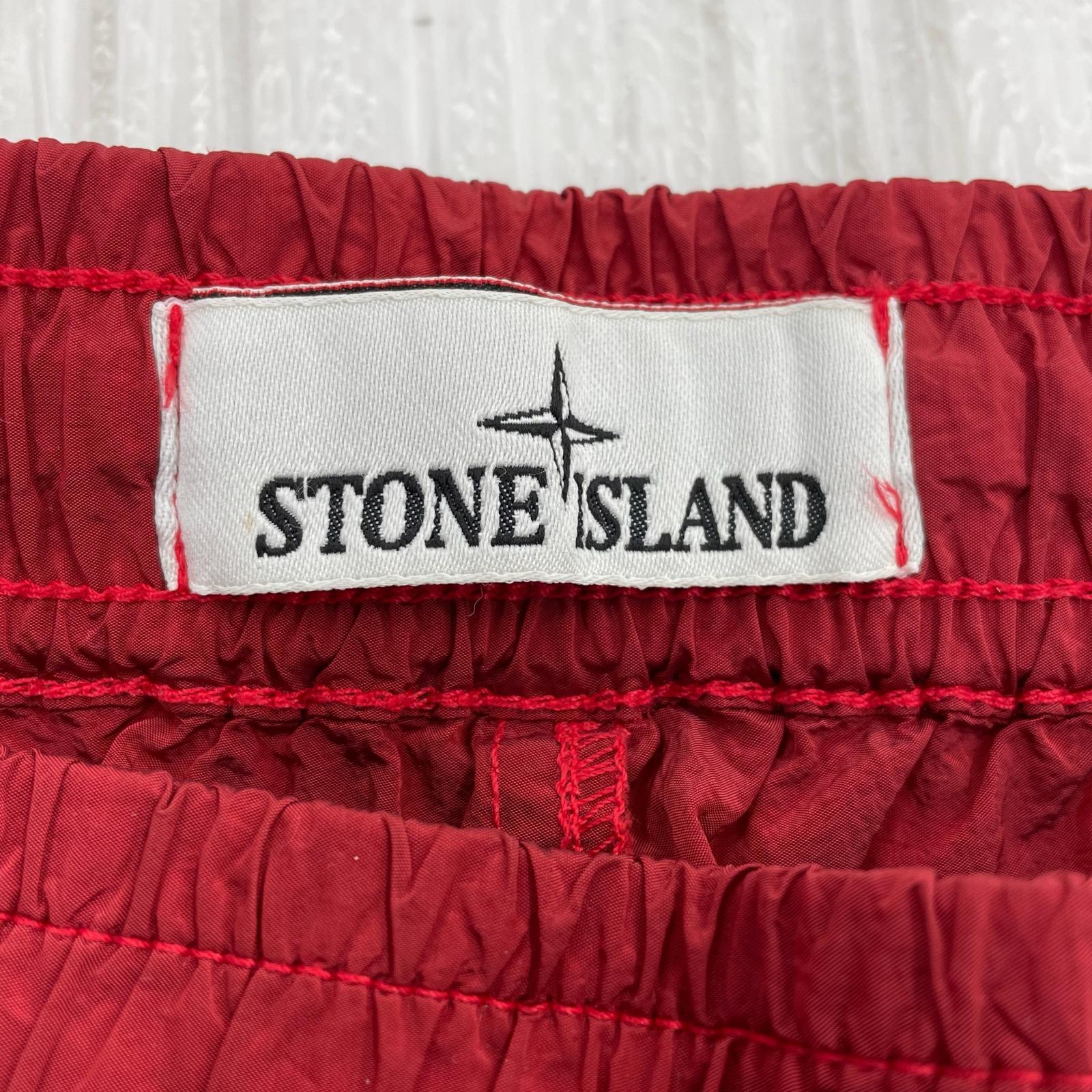 パンツ 24SS NYLON METAL SIDE ZIP PANTS RED 30 レッド