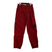 パンツ 24SS NYLON METAL SIDE ZIP PANTS RED 30 レッド