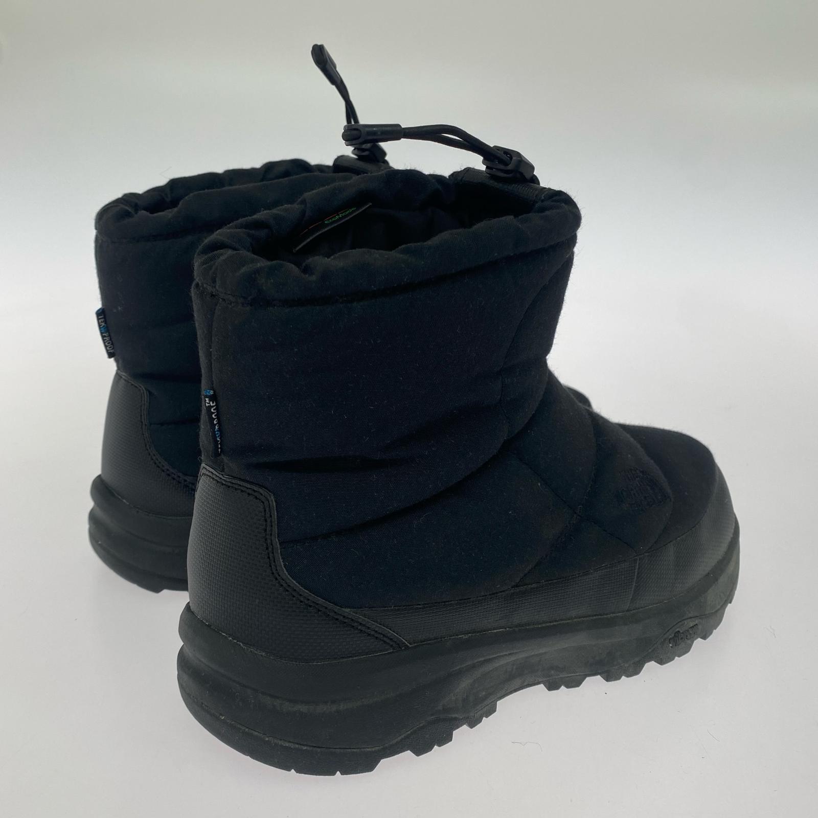ブーツ Nuptse Bootie 黒 25㎝ 25cm (US7 UK6 1/2 EU40) ブラック