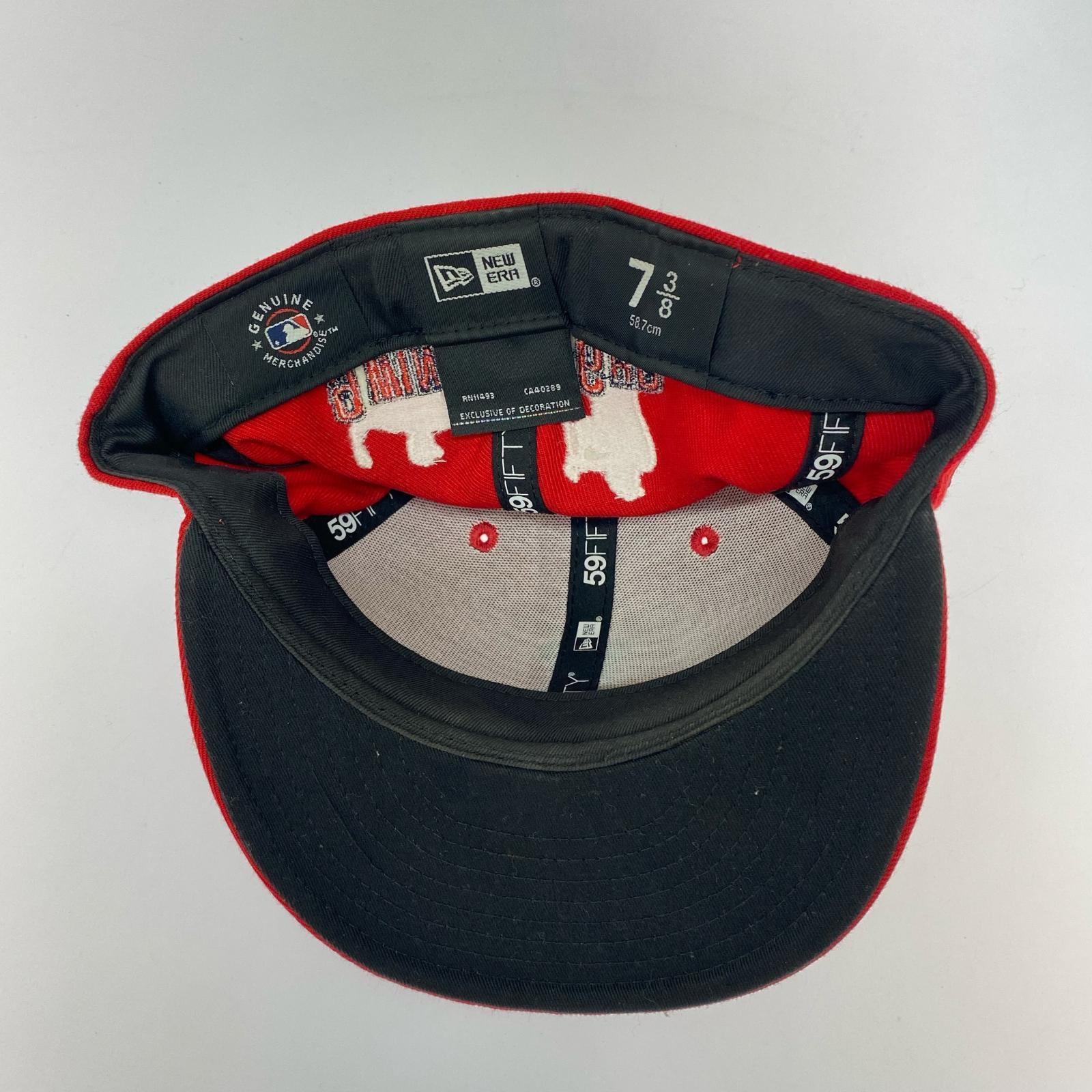 キャップ 59FIFTY 大谷翔平 MVP記念 レッド
