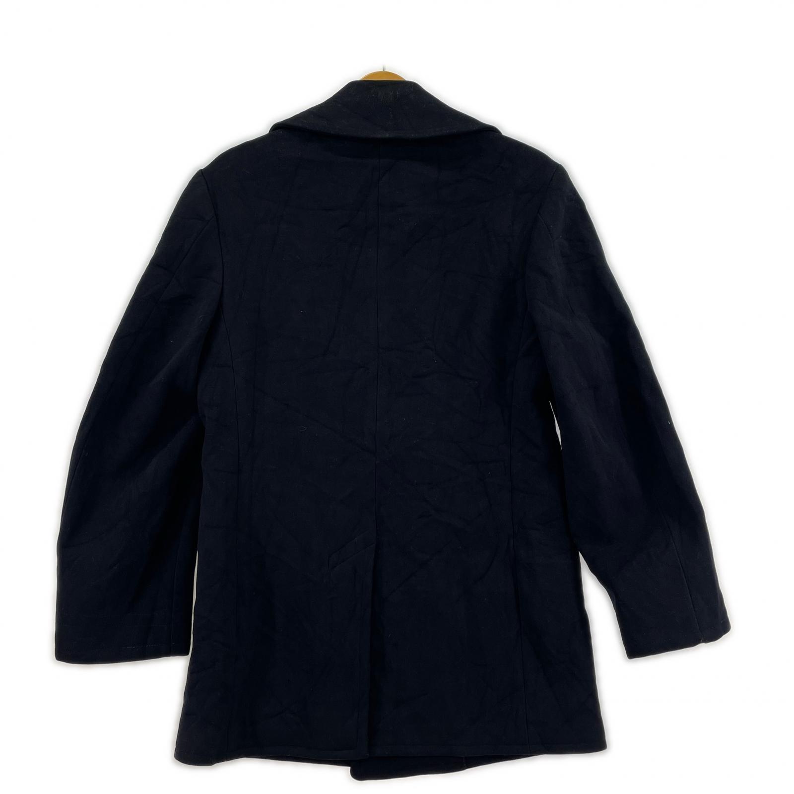 その他アウター 40s Pコート 紺 34 ネイビー