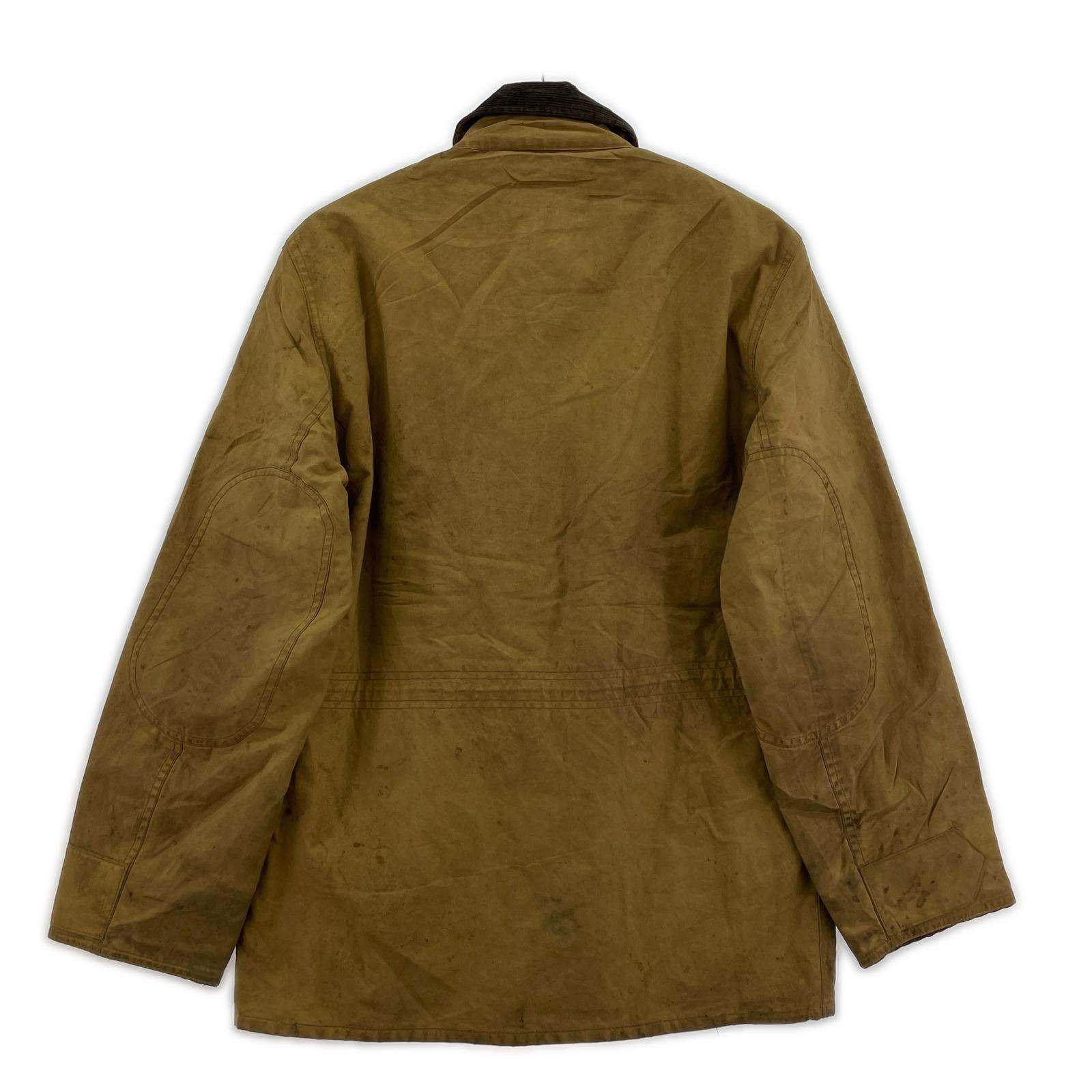 ジャケット 90s オイルドジャケット 茶 XXL ブラウン