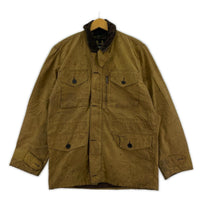 ジャケット 90s オイルドジャケット 茶 XXL ブラウン