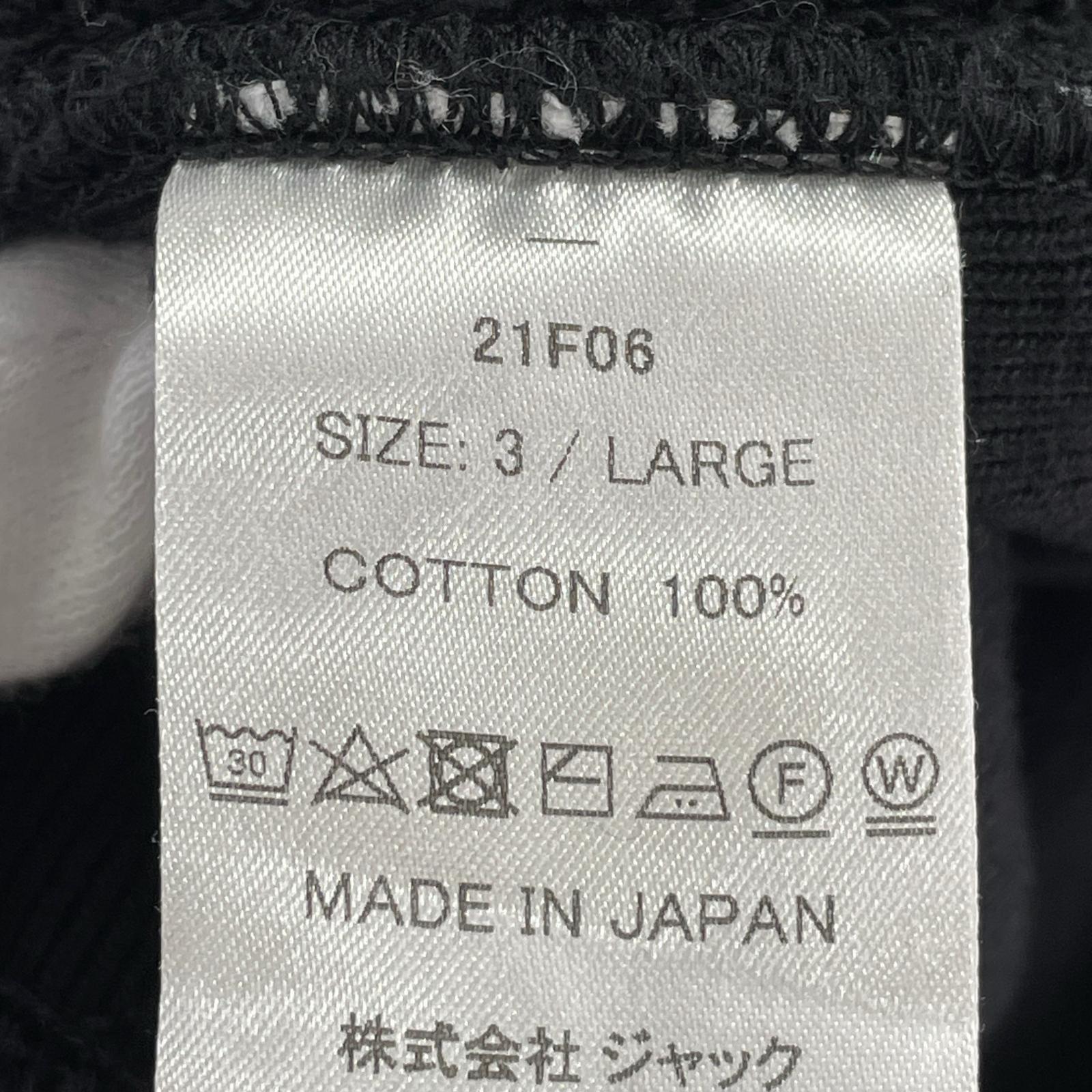パーカー UNION LOS ANGELES ロゴ刺繍 パーカー 黒 3 3 ブラック