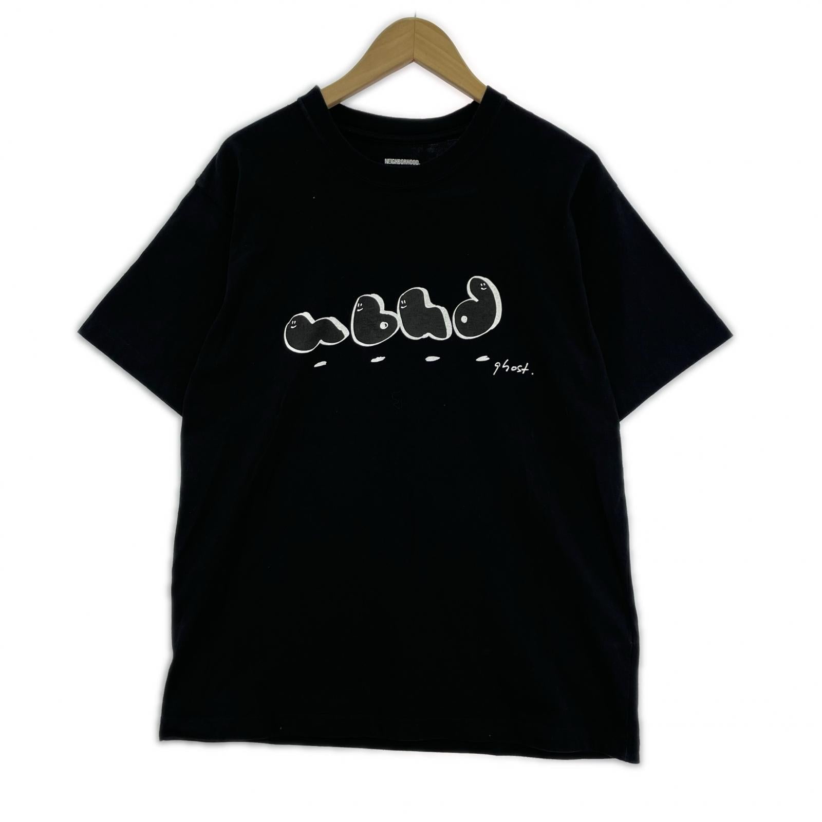 半袖Tシャツ ×ghost.ink S ブラック