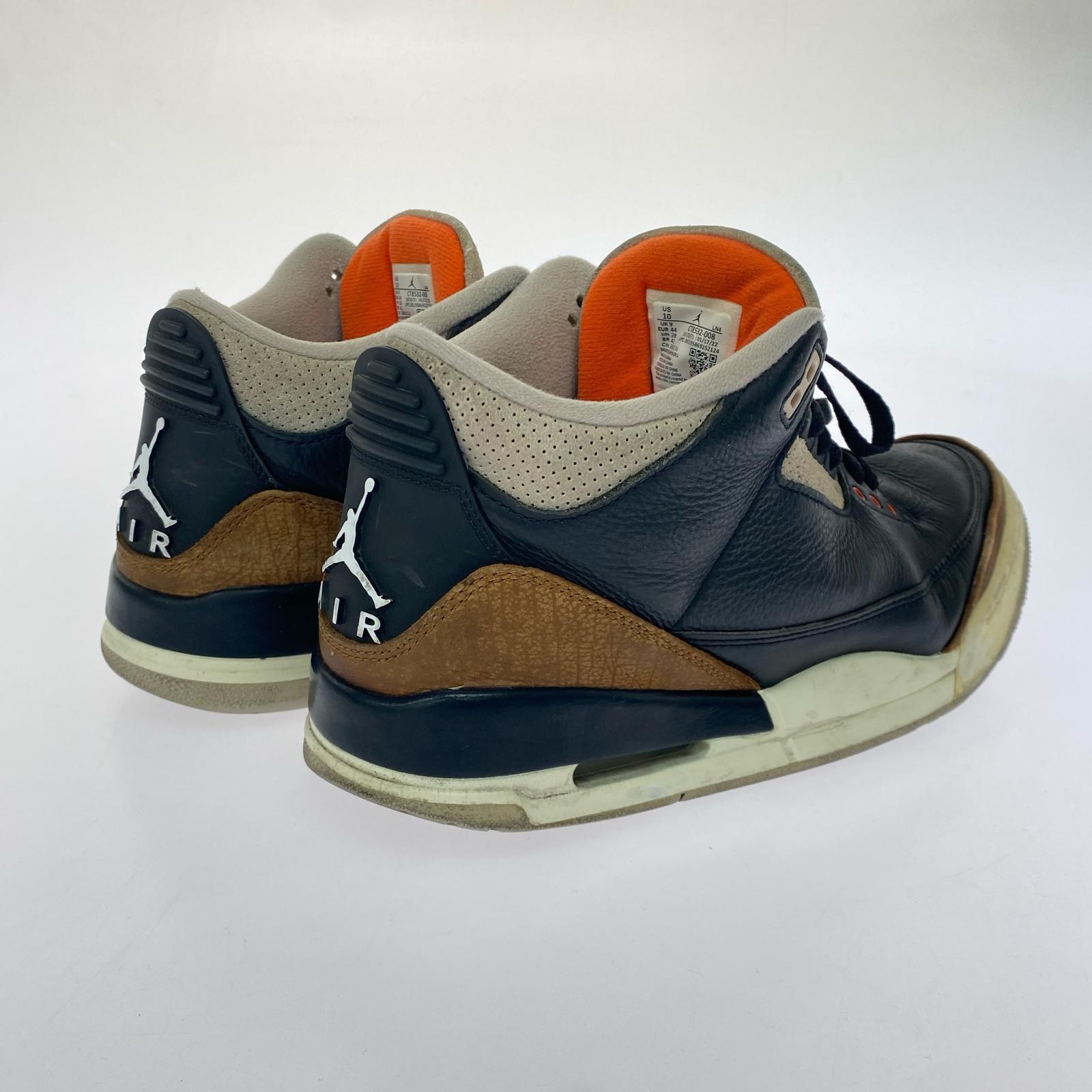 スニーカー AIR JORDAN 3 RETRO 28cm (US10 UK9 1/2 EU46) ブラック