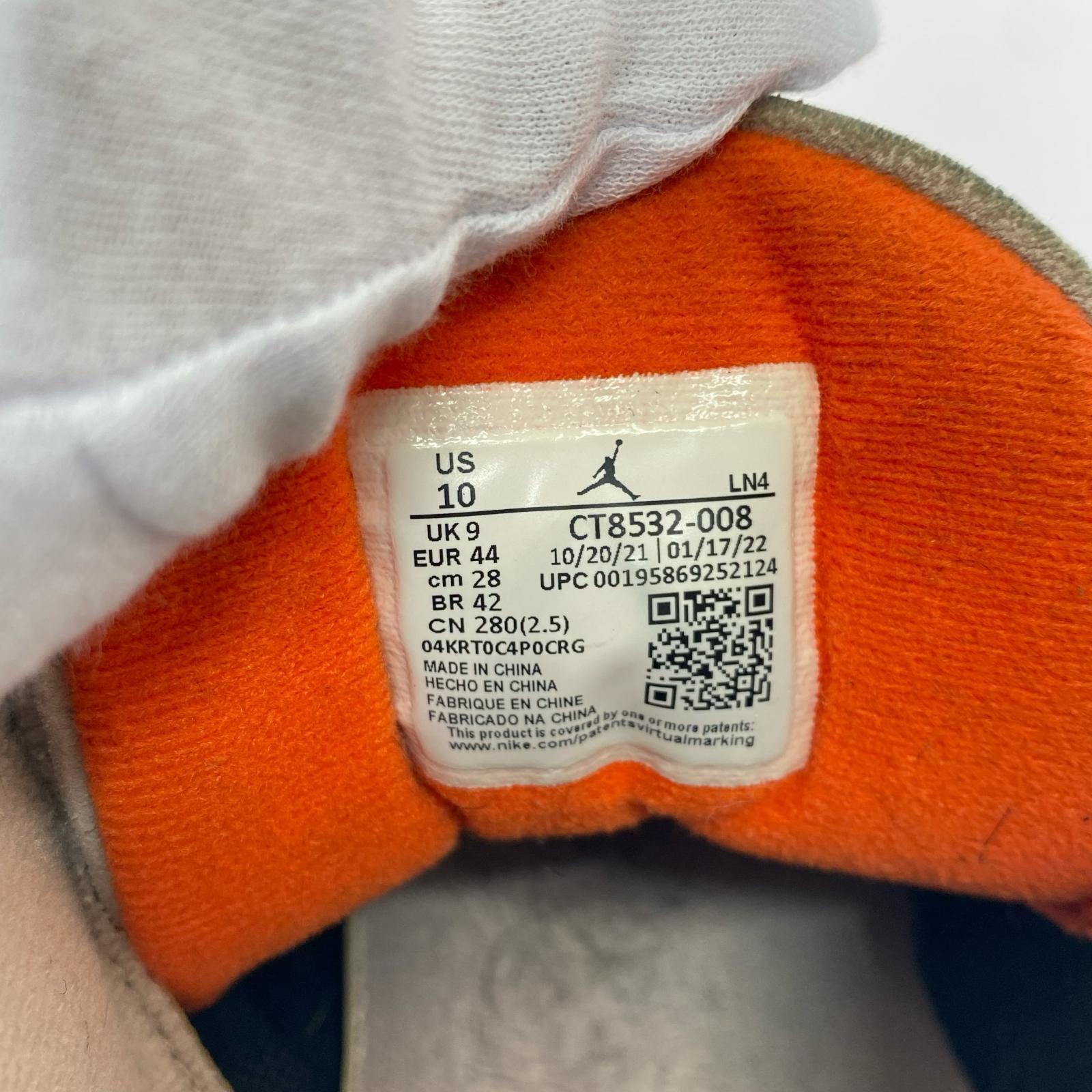 スニーカー AIR JORDAN 3 RETRO 28cm (US10 UK9 1/2 EU46) ブラック