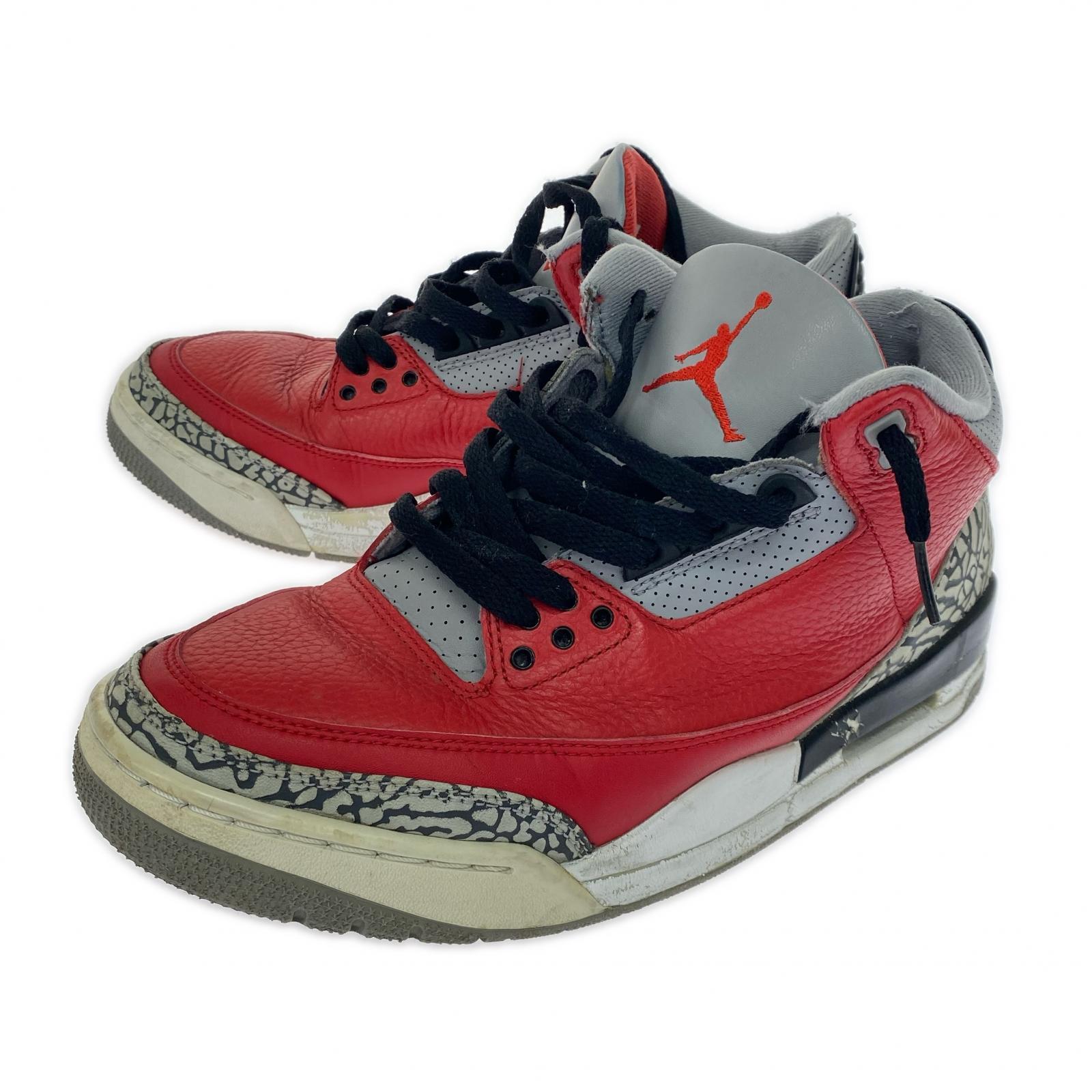 スニーカー AIR JORDAN 3 RETRO SE 27.5cm (US9 1/2 UK9 EU45) レッド