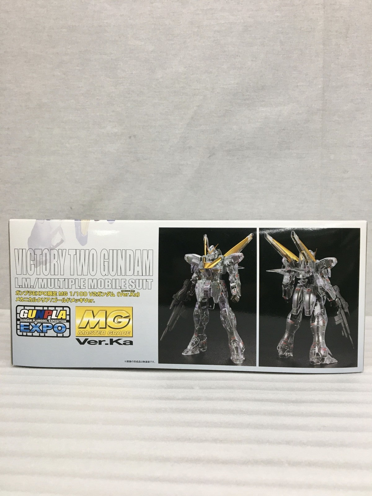 MG V2ガンダム(Ver.Ka) メカニカルクリア/ゴールドメッキVer. ガンプラ