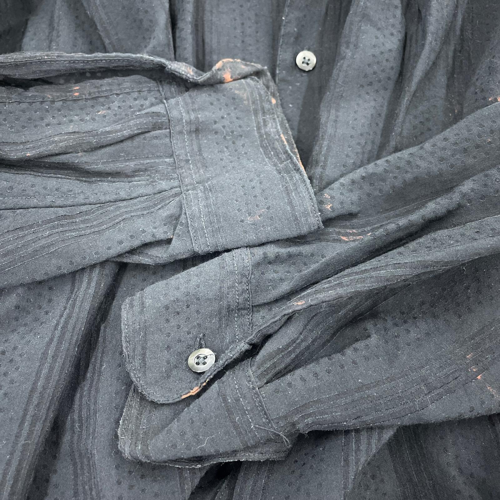 長袖シャツ Painter Shirt 黒 L L ブラック
