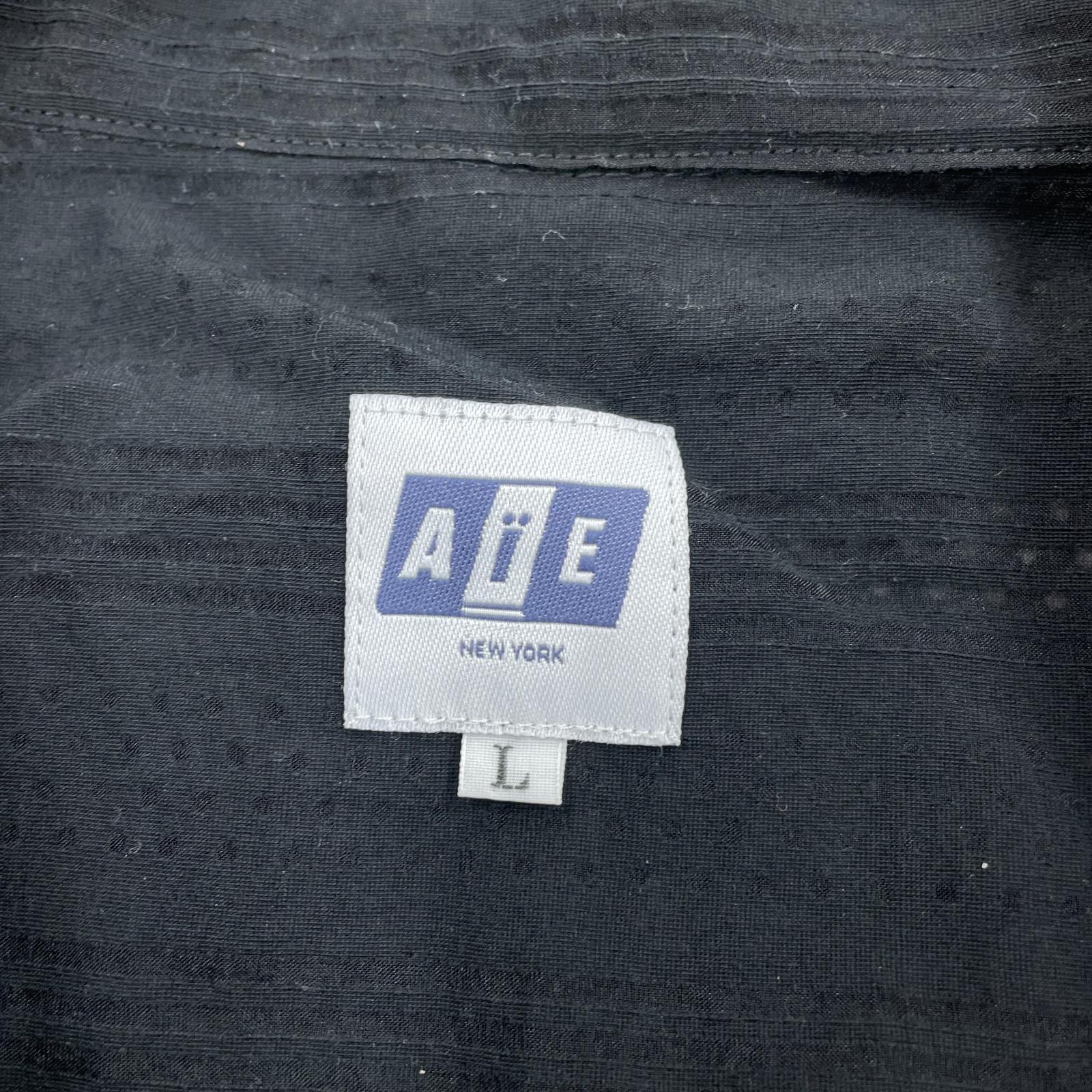長袖シャツ Painter Shirt 黒 L L ブラック
