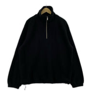 ジャケット 25AW Wool Fleece Half Zip Pullover 黒 2 2 ブラック