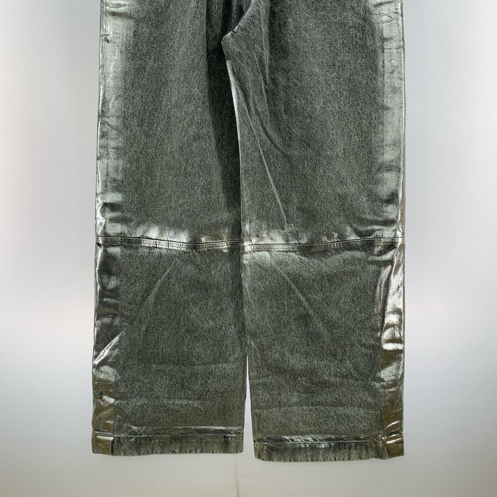 パンツ SUBLATIONS WIDE SEAM DENIM BAGGY PANTS 3 シルバー