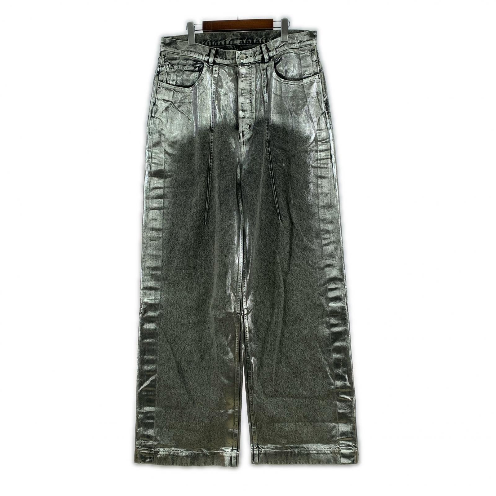 パンツ SUBLATIONS WIDE SEAM DENIM BAGGY PANTS 3 シルバー