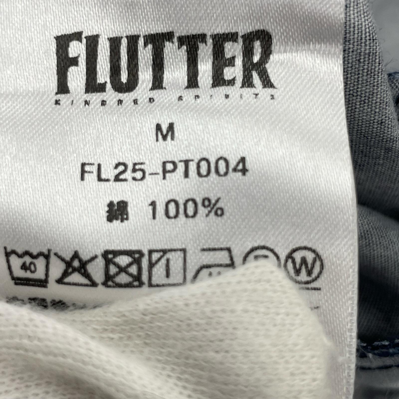 ショートパンツ FLUTTER 総柄 ショーツ 紺 M M