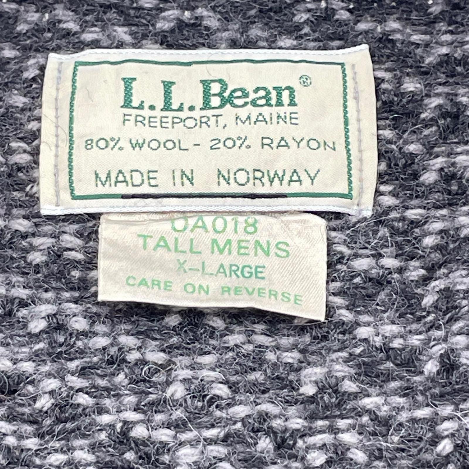ニット 80s ノルウェー製 バーズアイ ニット グレー(XL) グレー