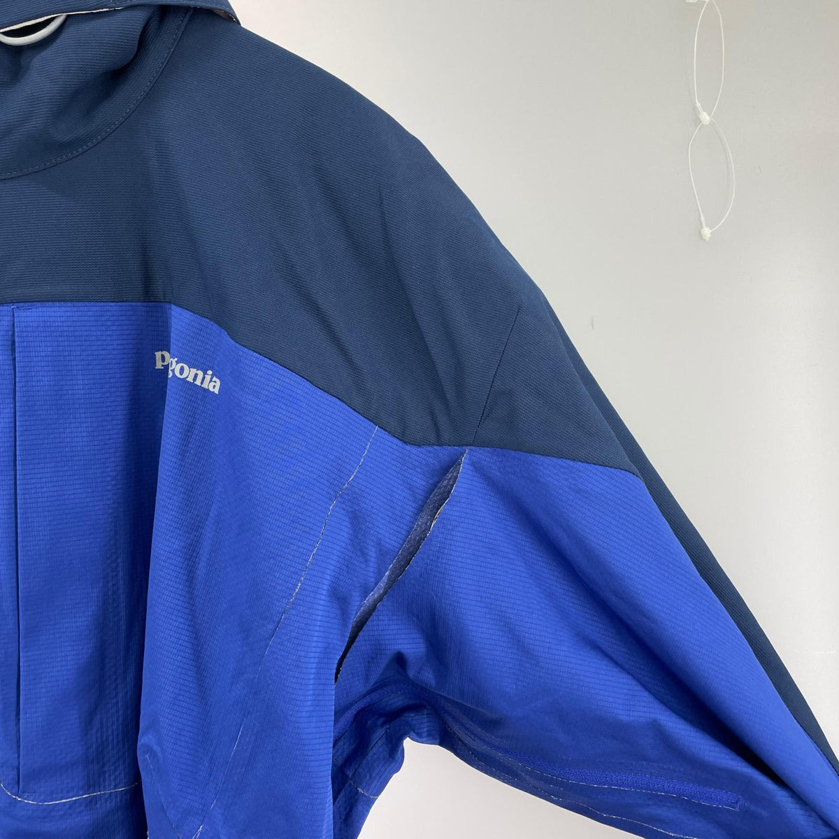 ジャケット フーディージャケット 青(XL)