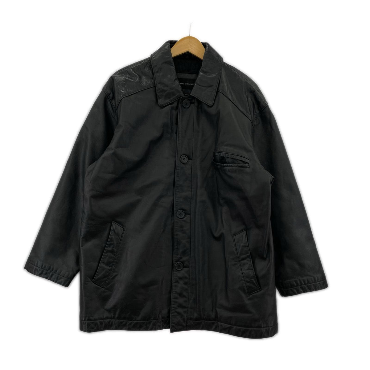 レザージャケット milano connection レザージャケット 黒 M ブラック