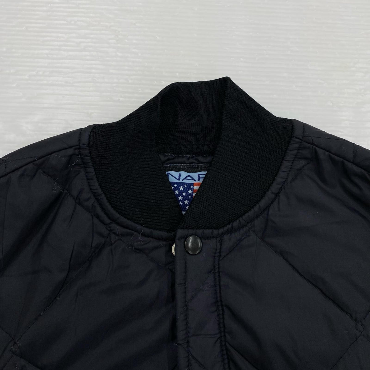 ジャケット SNAPWEAR キルティングジャケット ブラック