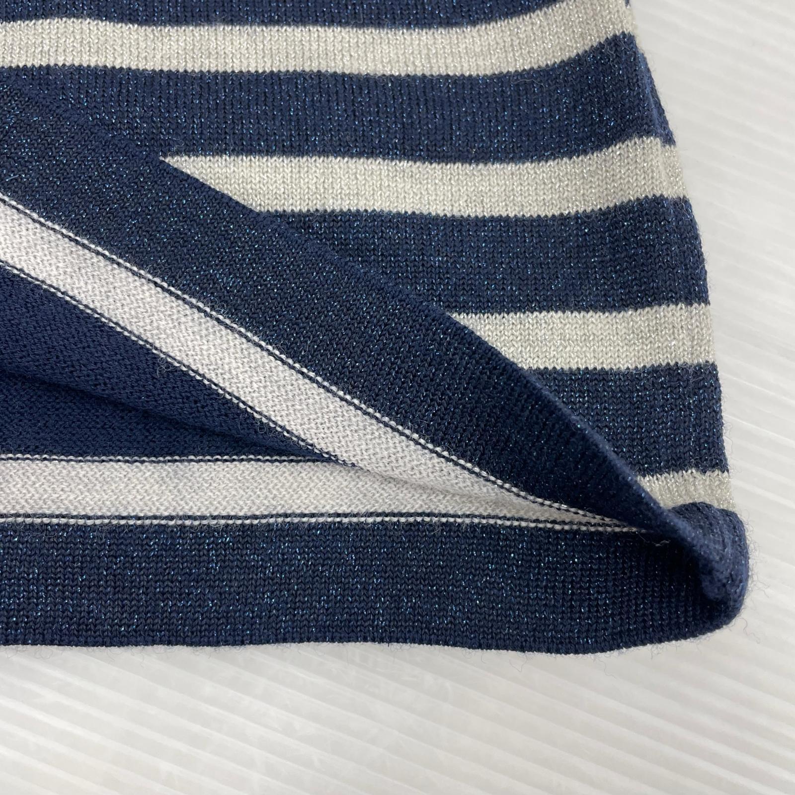 ニット JEAN-PAUL GAULTIER ボーダーニット 紺(38)