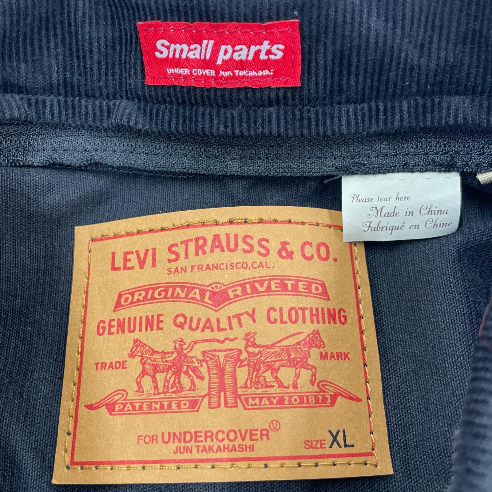 ジャケット ×Levi's 25SS コンバーチブルトラカージャケット XL ブラック