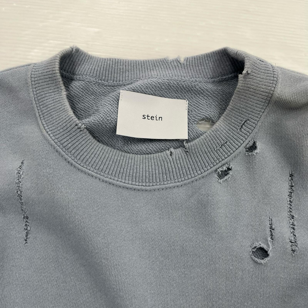 スウェット OVERSIZED REBUILD SWEAT BLU M ST.682 M