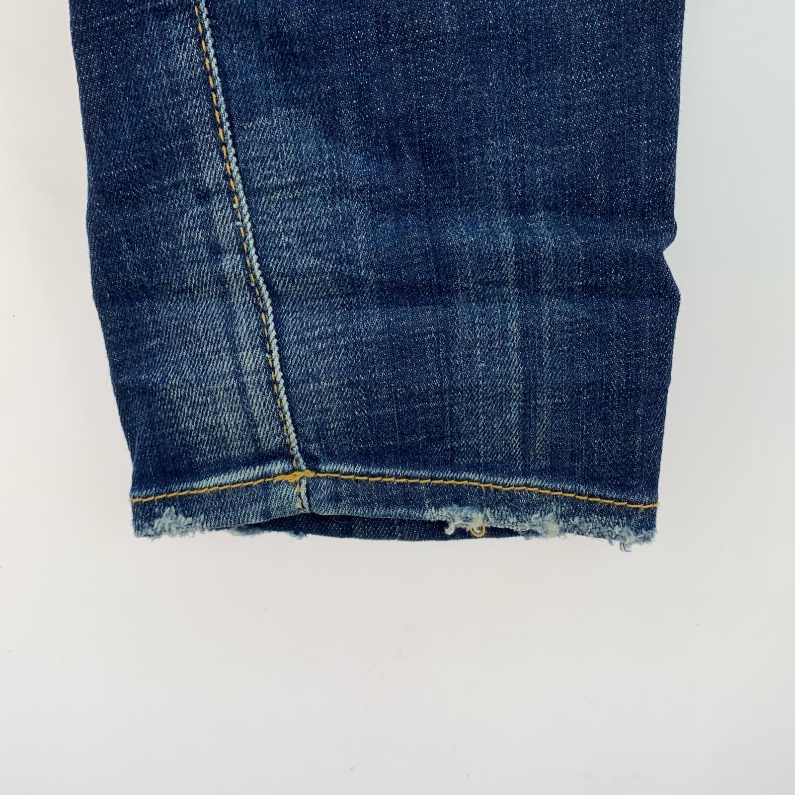 デニムパンツ Dark Reveal Wash Sexy Twist Jeans W31 44 ブルー